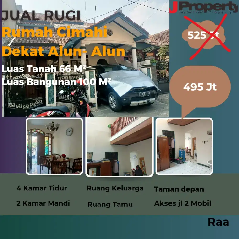 Jarang ada rumah cimahi siap huni 2 lantai,400 JT an