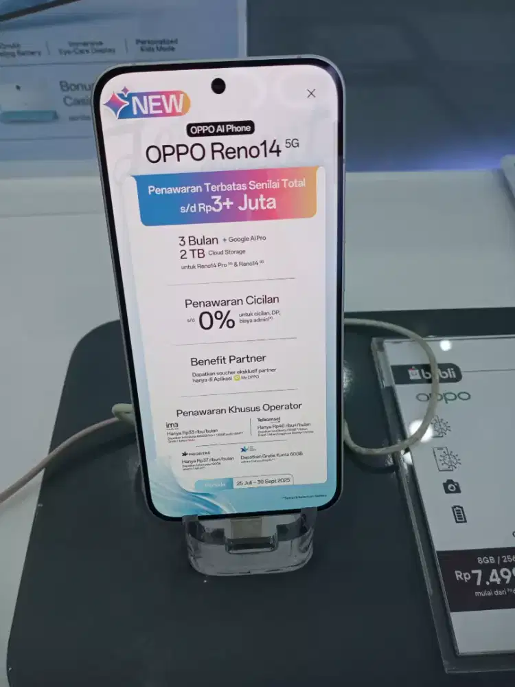 Oppo reno 14 5G (bisa cicilan)