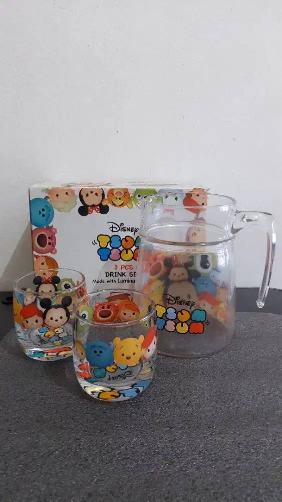 Drink Set Disney Tsum Tsum (pitcher & mug)
