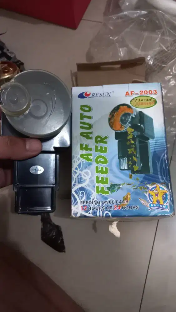 Resun auto feeder aquarium