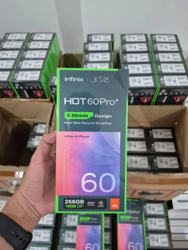 INFINIX HOT 60 PRO+ 8/128-8/256 BARU ORIGINAL GARANSI RESMI INDONESIA
