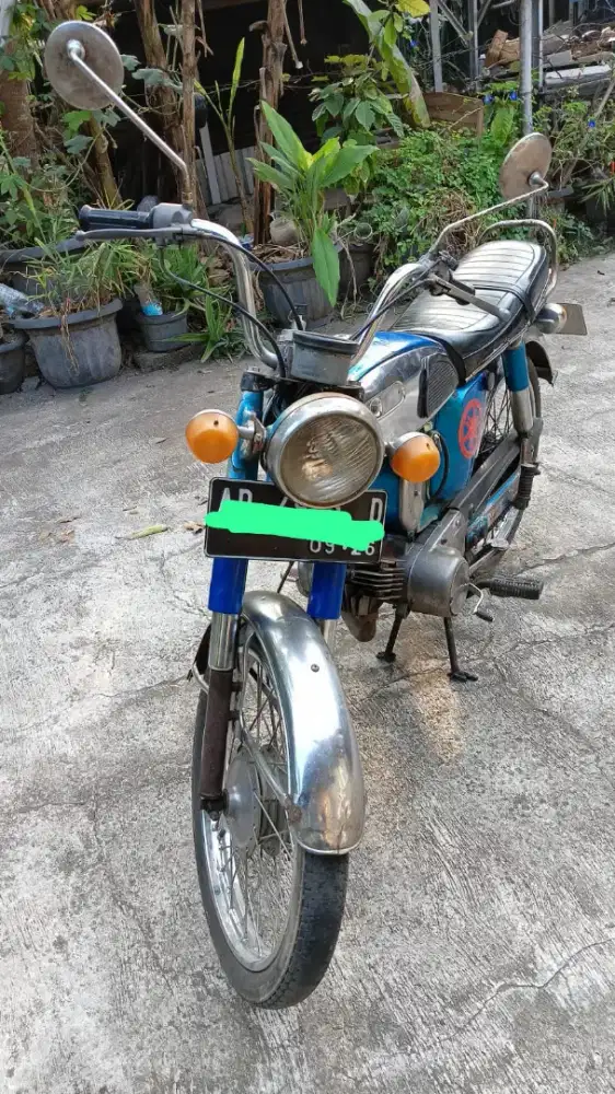 Yamaha L2G Biru Klasik Lawasan Aseli Orisinil