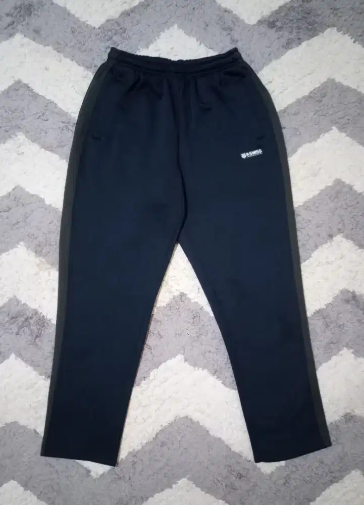 Celana Olahraga K-Swiss Training Pants Blue Navy Size 30