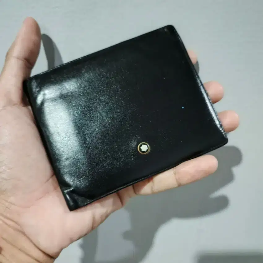Dompet MONT BLANC Wallet Original Second Not Tumi Bally Fossil
