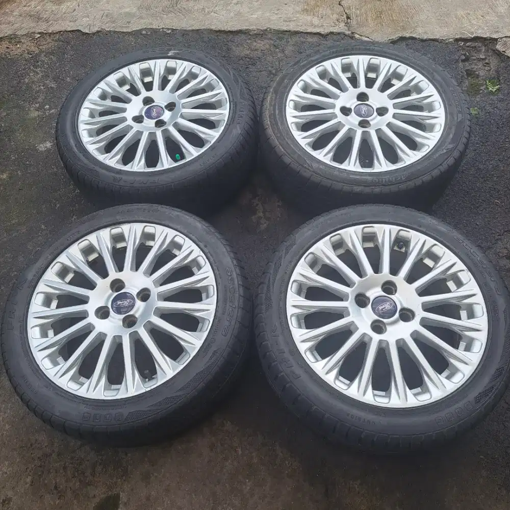 Velg dan ban ring 16 frod fiesta original bisa tt