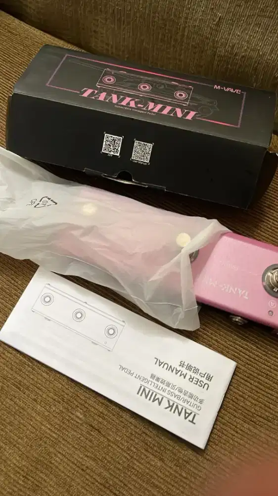 EFEK GITAR DAN BASS MVAVE tank mini