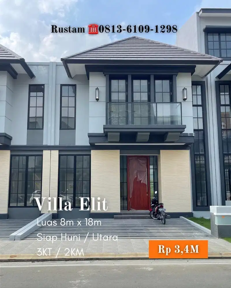 Villa baru citraland gama city medan