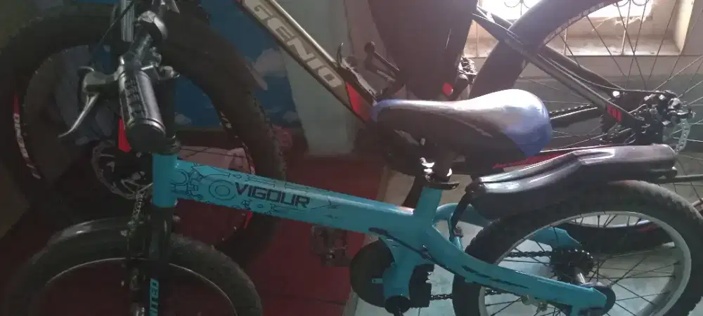 Sepeda Ukuran Anak SD United Biru