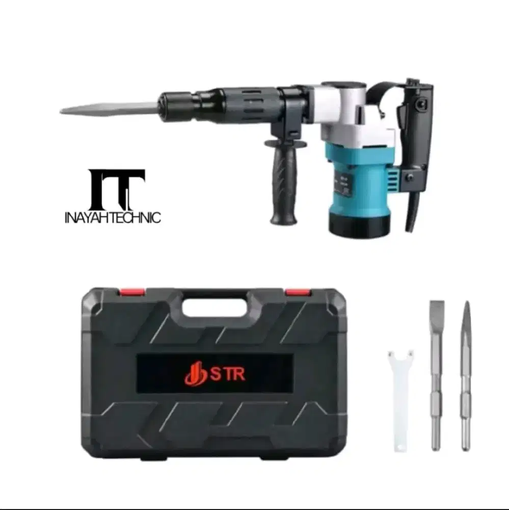 STR JIEBANG DEMOLITION HAMMER Mesin Bor Bobok Beton Jack Hammer