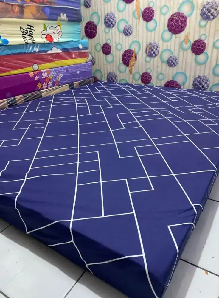 KASUR BUSA SUPER UNTUK 2 DEWASA 1 BALITA.  BERGARANSI 2 TAHUN