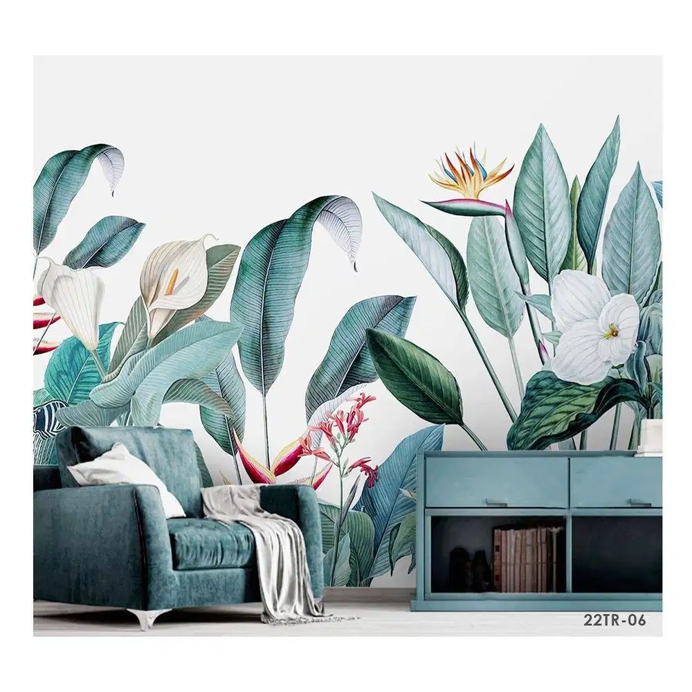 Wallpaper Dinding 3D Custom Desain Korden Gorden Vitrase