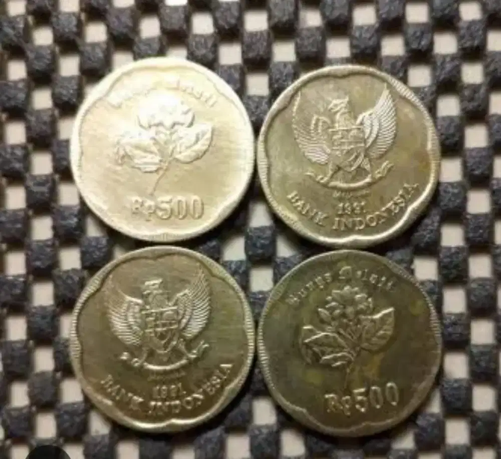 Dijual murah coin 500 th 91 melati bs di borong
