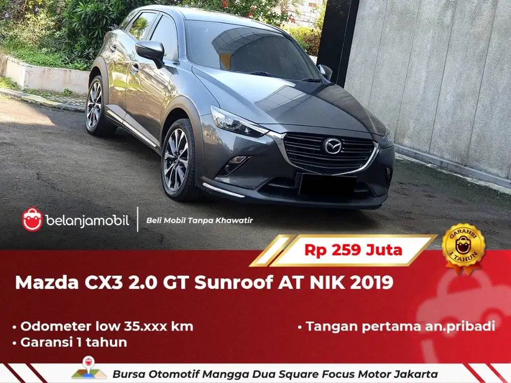 [ LOW KM ] Mazda CX-3 CX3 CX 3 2.0 GT Grand Touring Sunroof 2019/2020