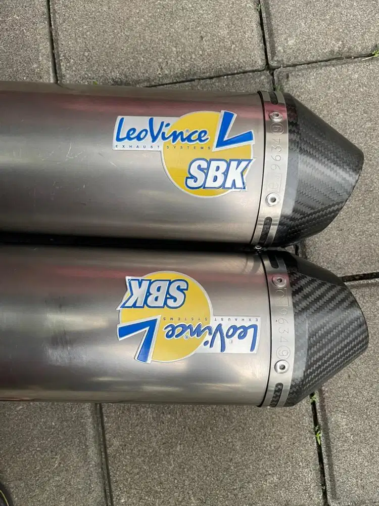 Knalpot Titanium Z1000 Sugomi Leo Vince SBK