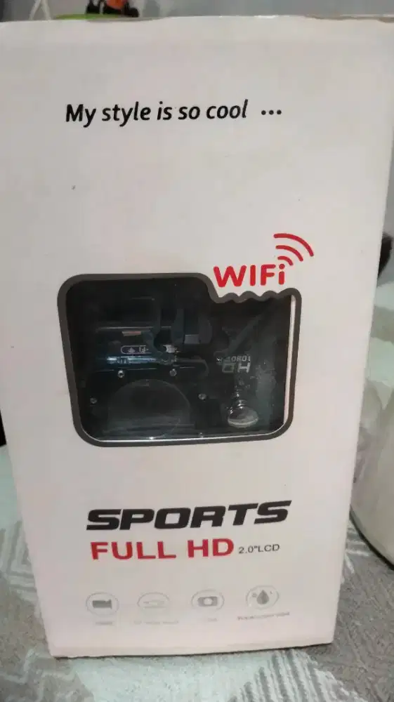 Camera action wifi full hd 1080 preloved no retur