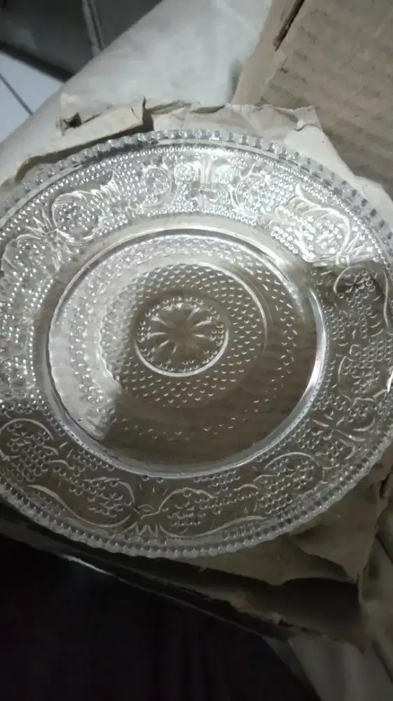 Piring tebal diameter 10 cm baru 1 lusin no retur