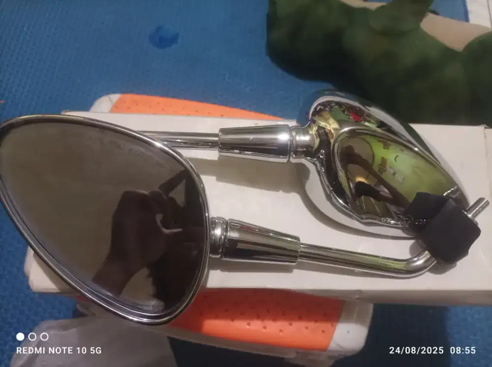 Spion motor vespa sprint S ori crome muluss