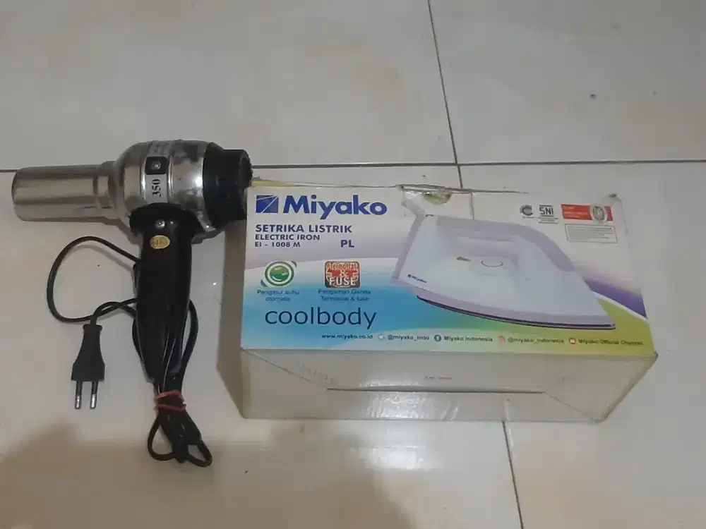 Hair Dryer dan Setrika Miyako