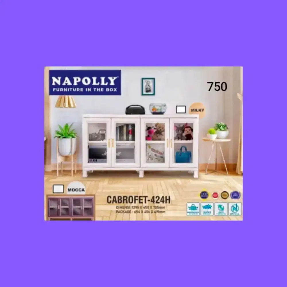 Lemari kabinet Napoly