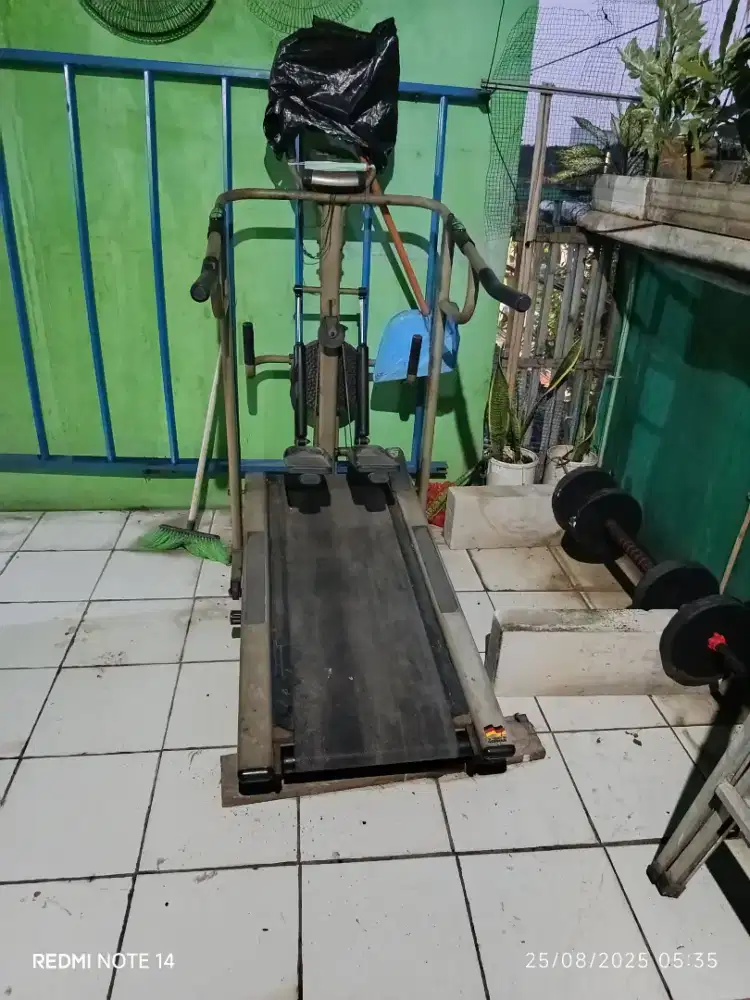 Dijual treadmill manual bekas