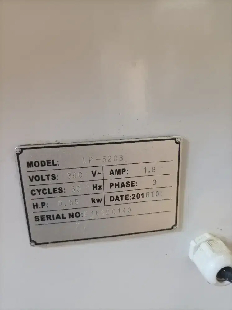 Standing sheeter LP 520B