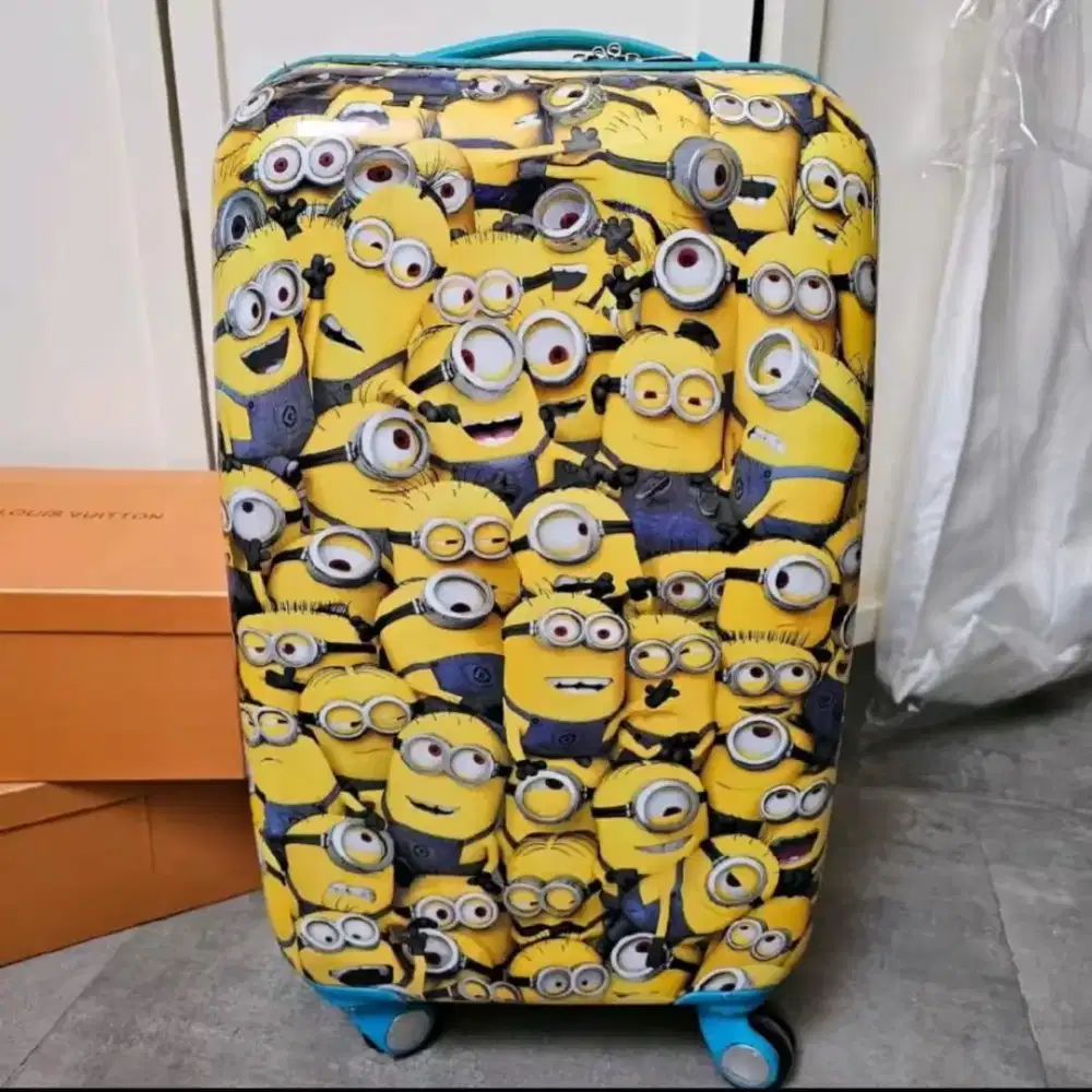 Koper Minion tas troli bag travel 22inc
