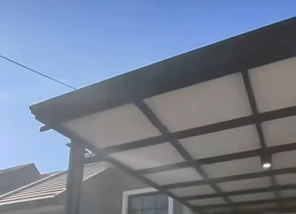 Pagar rumah dan kanopi