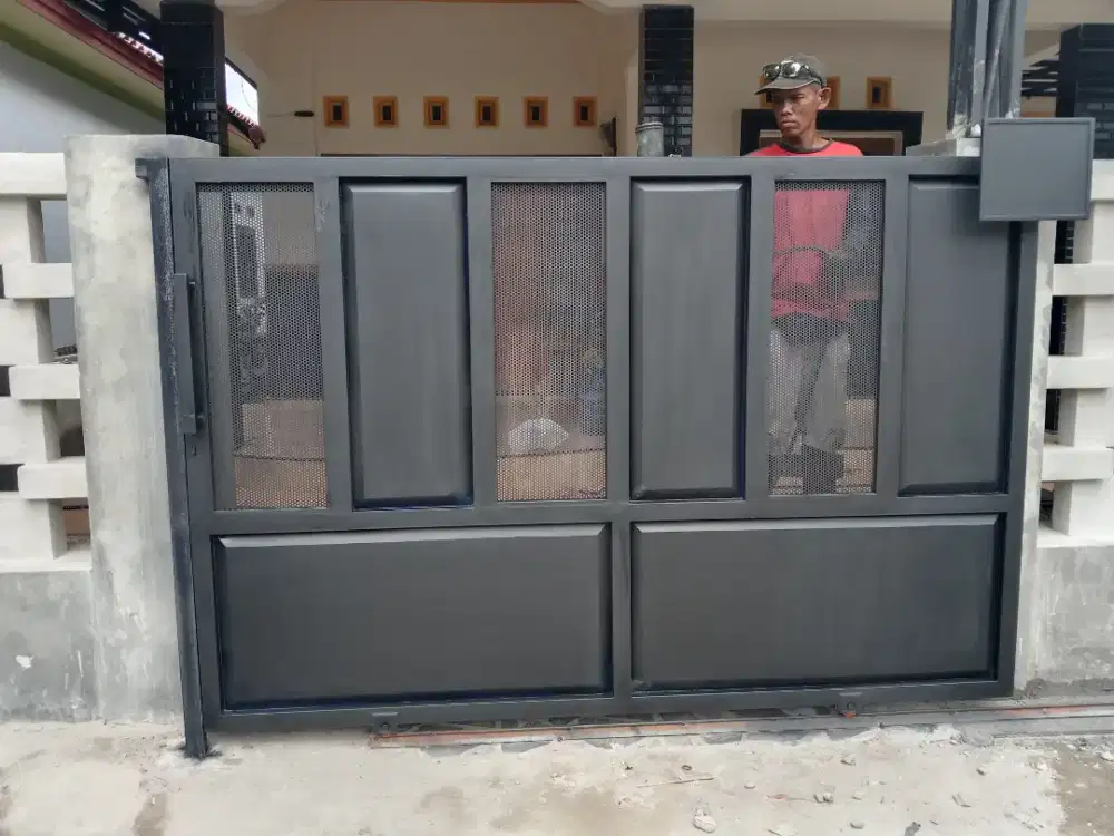 Pagar MINIMALIS modern uytr9876