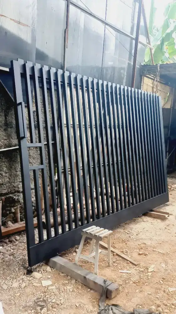 Pagar minimalis modern