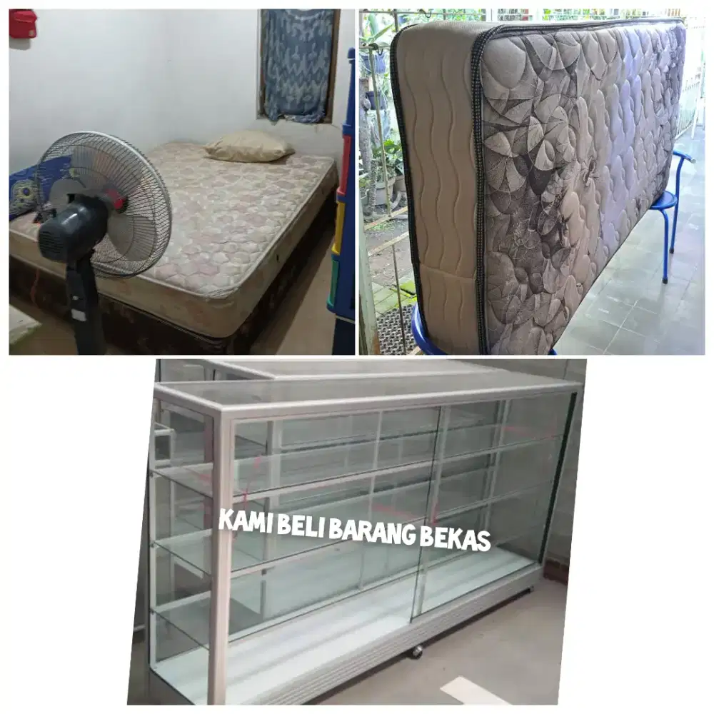 Kami terima beli barkas Rumah tangga Springbed , Sofa, dll barang anda