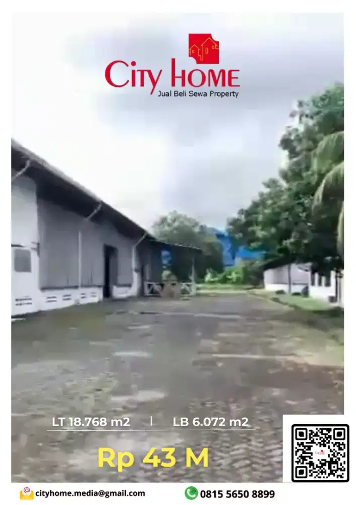 Dijual cepat ex pabrik kawasan industri Modern Cikande - Serang