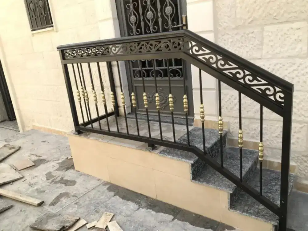 Bengkel las Lampung tralis kanopi pintu pagar gerbang tangga