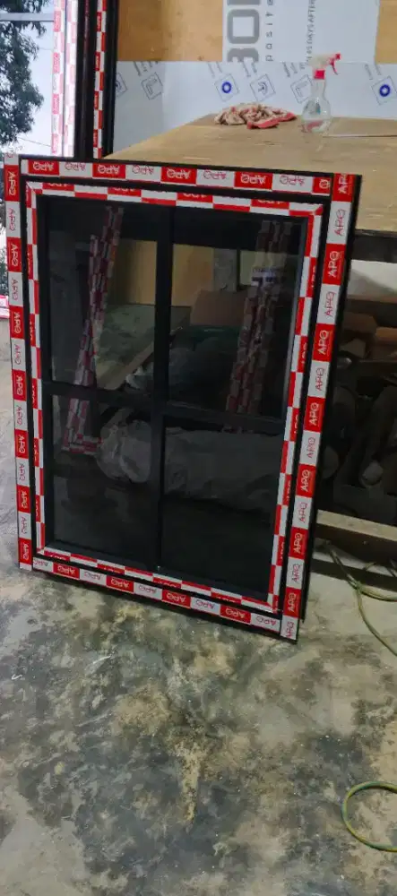 Jendela casman Alumunium termurah ukuran sesuai kebutuhan