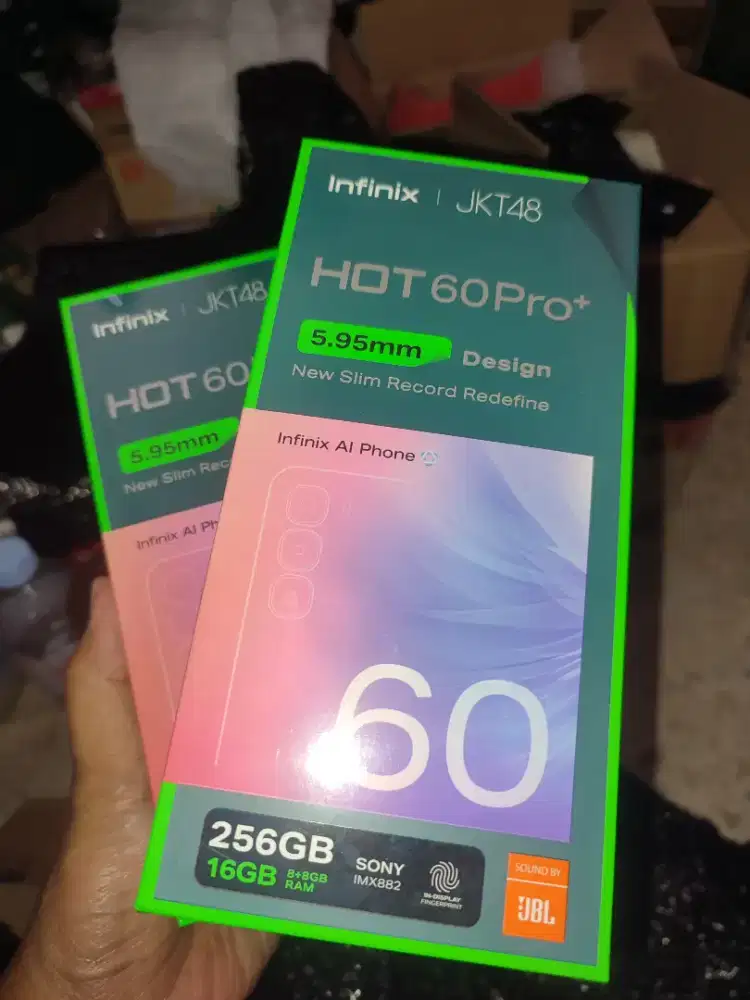 Infinix hot 60 pro plus 8/128 baru fresh garansi resmi