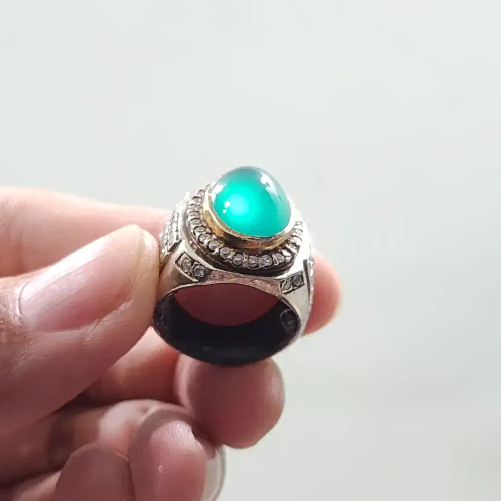 Bacan ring perak