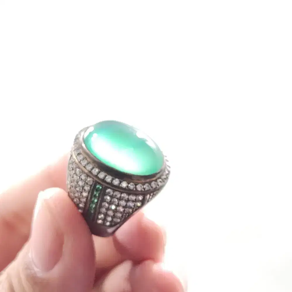 Bacan ring perak