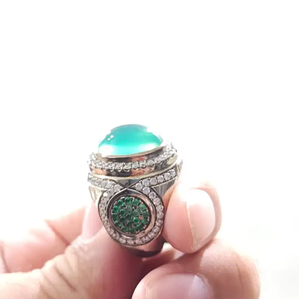 Bacan ring perak
