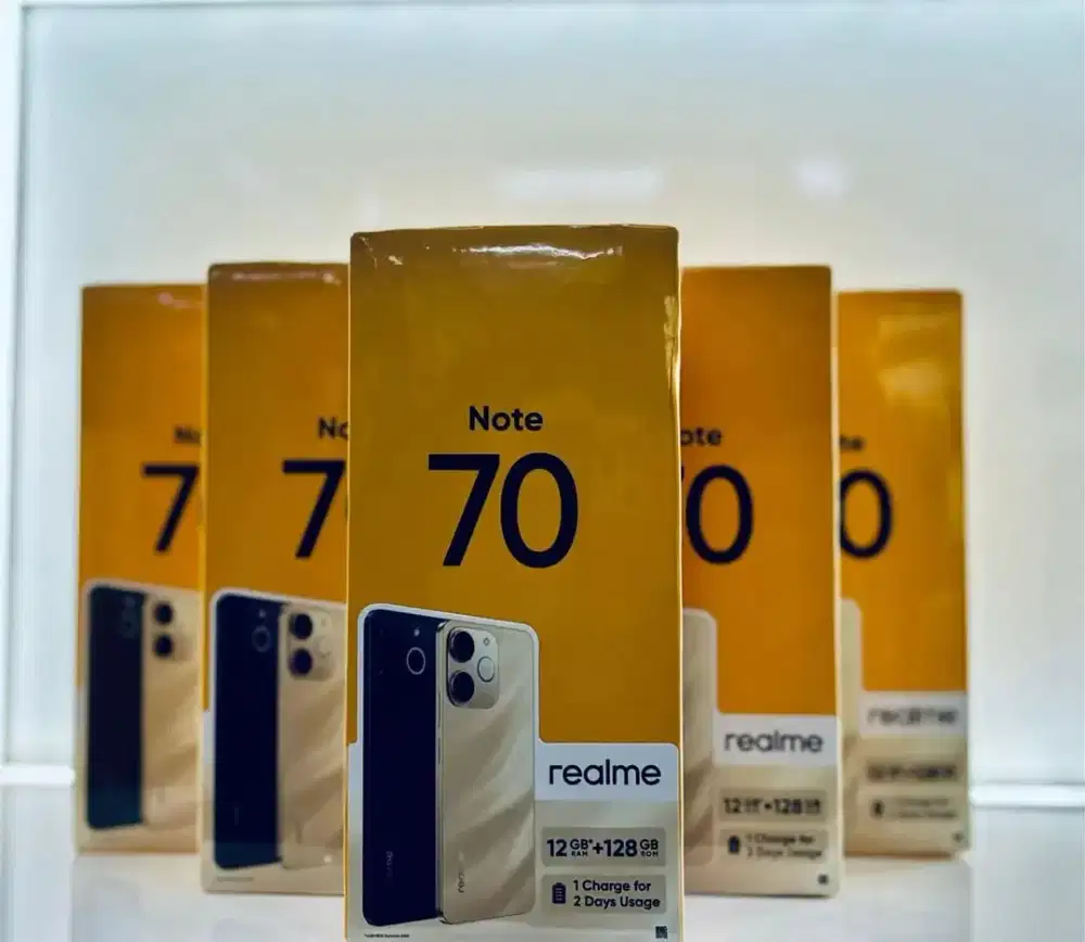 REALME NOTE 70 BATERAI 6300MAH.AWET DAN TAHAN LAMA