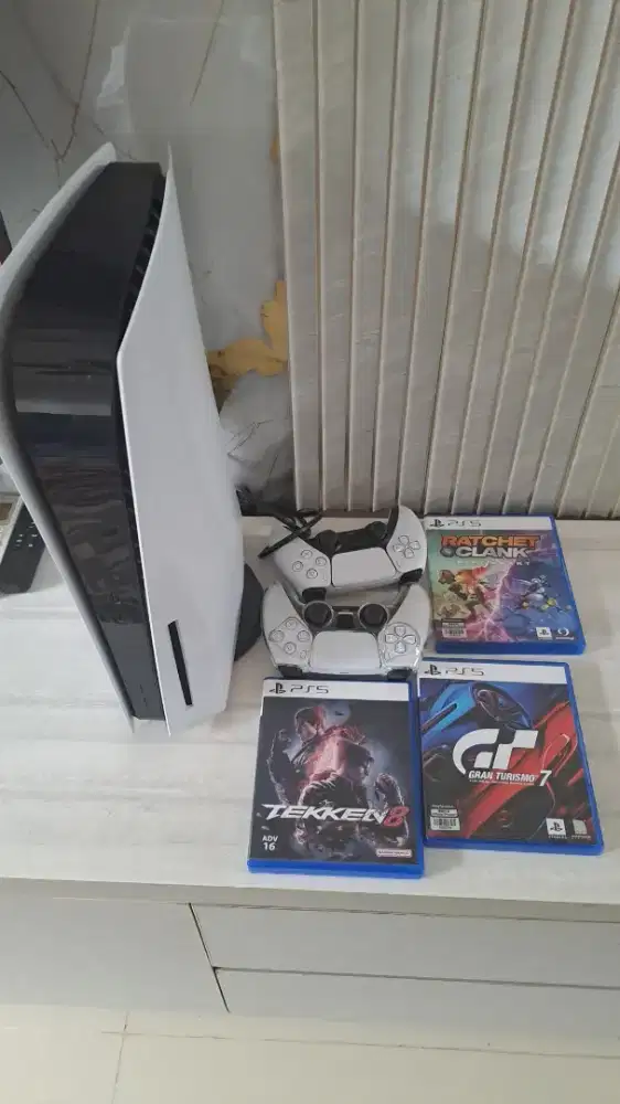 Ps 5 +cd game 3+stik 2