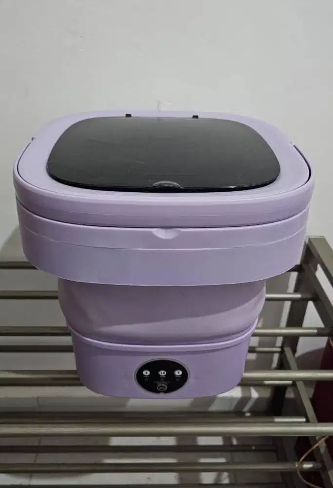 Mesin Cuci Mini Lipat Portable Tabung 8L Bekas