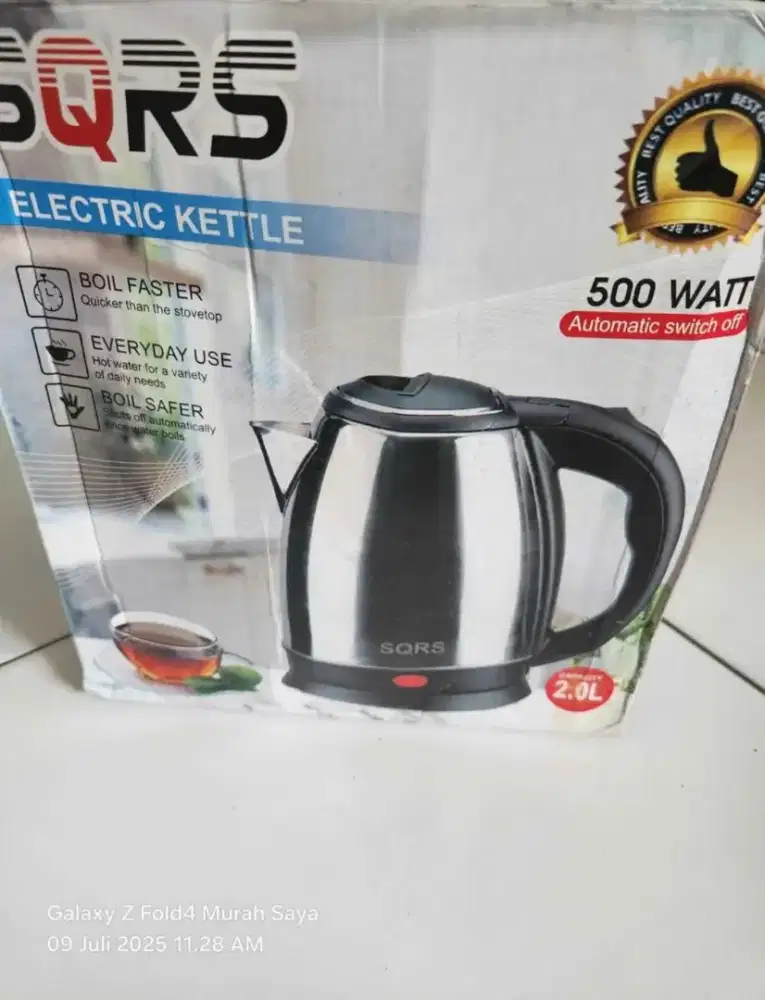 Teko listrik,,masih kaya baru..kalo ada yg minat..