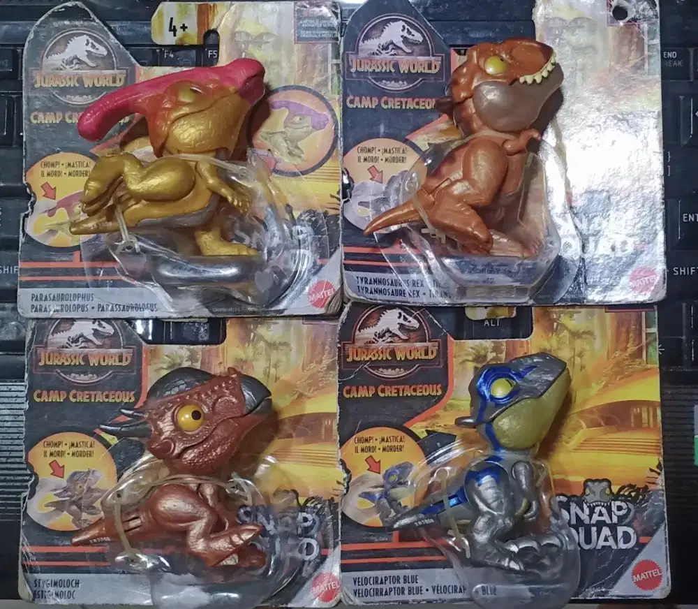 Snap Squad Jurassic World Original Jual Sepaket