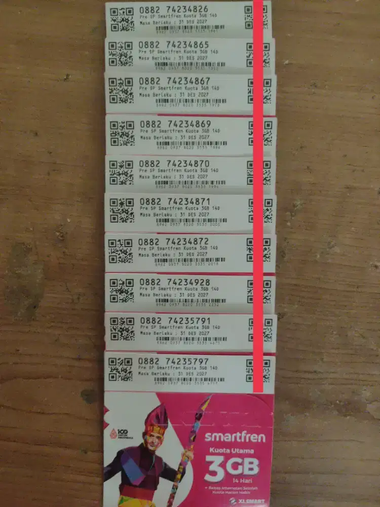 Kartu Perdana Smartfren 3gb