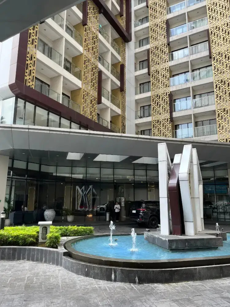 Dengan DP 20% bisa tempati unit apartemenya