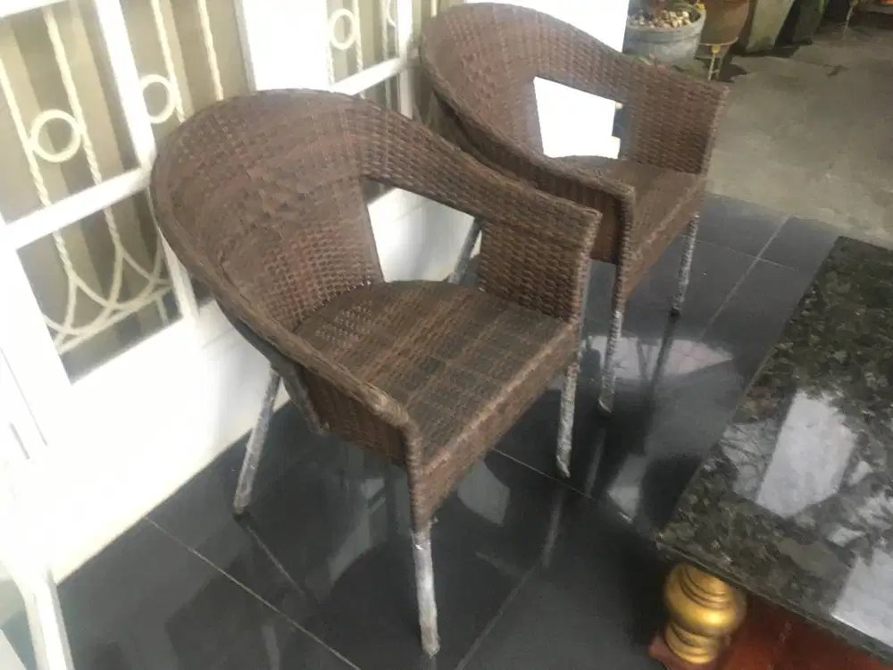 2026J SET KURSI TERAS ROTAN SINTETIS JAKARTA