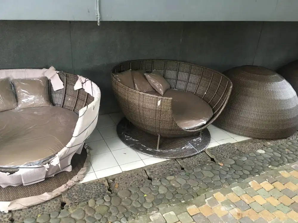 2026J CUSTOM SHOFA DAYBED OUTDOOR ROTAN SINTETIS JAKARTA