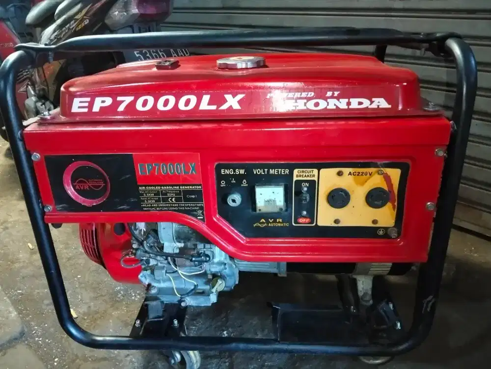 Jenset Honda EP 7000 siap pakai