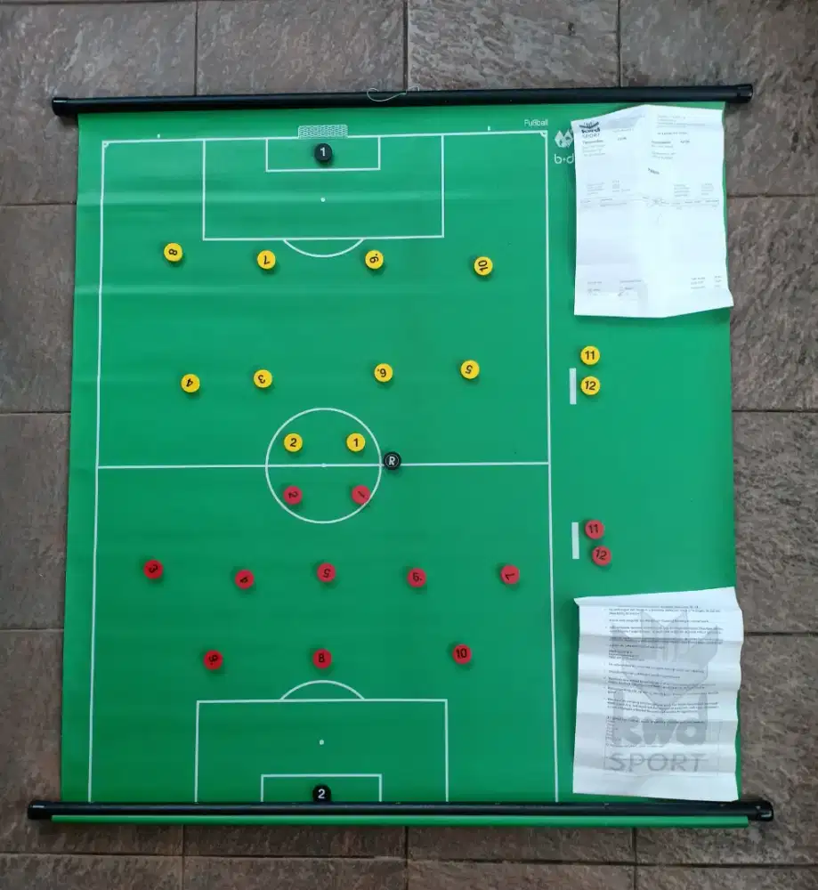FOOTBALL MAGNETIC STRATEGIC BOARD - original from HOLLAND