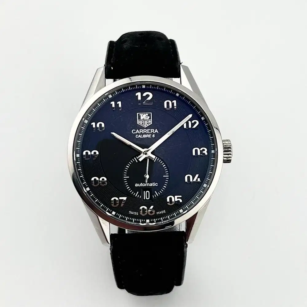 TAG Heuer Carrera Calibre 6 Sub Second Black Dial, WAR2110