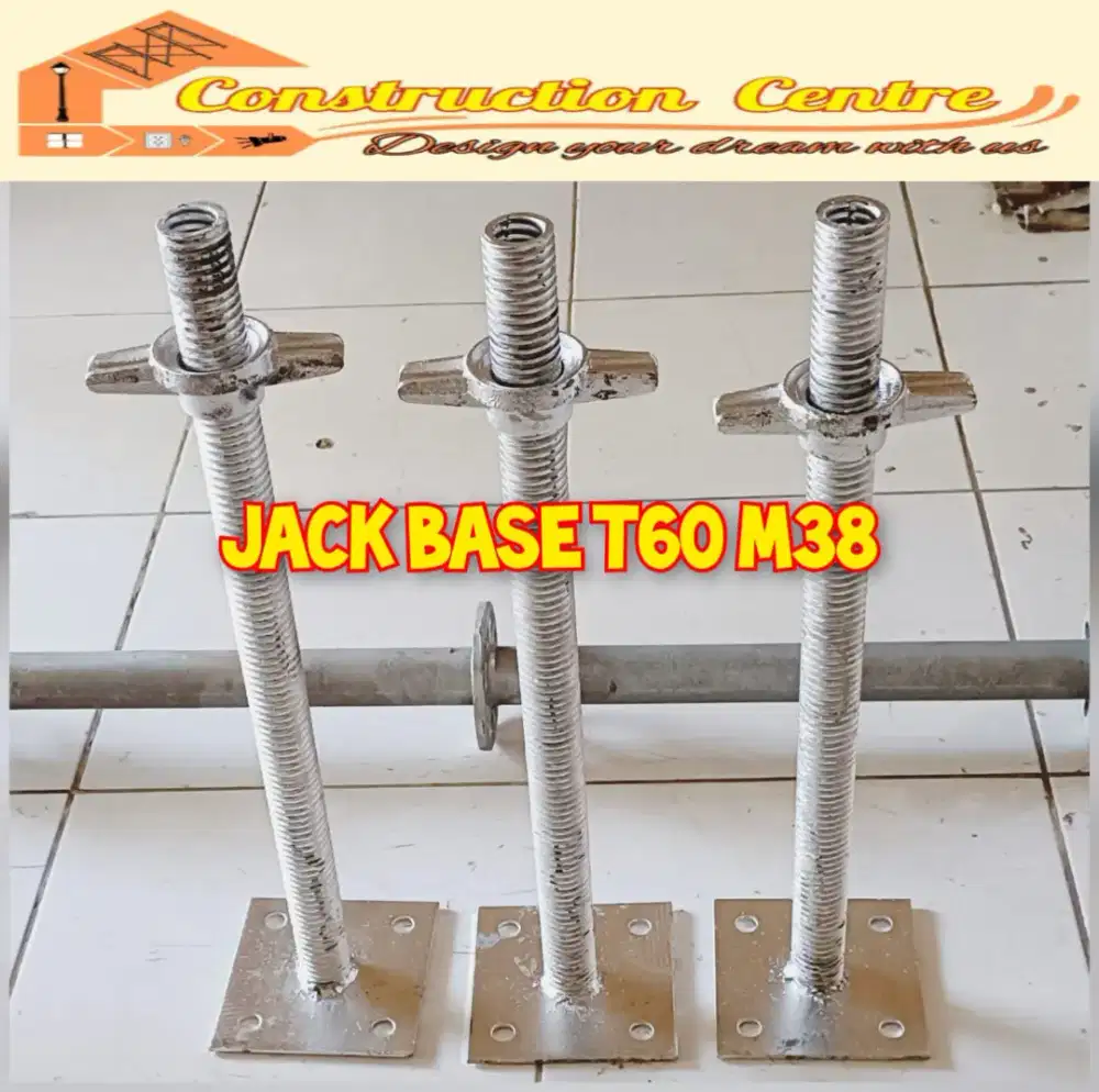 Jack base m38 besi ulir